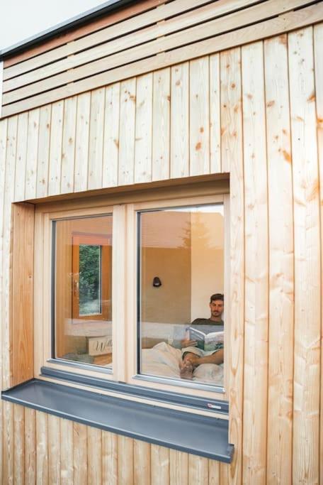 Wohnwagon Paul - Autarkie Erleben! - Tiny House Villa Oberschneiding Exterior foto