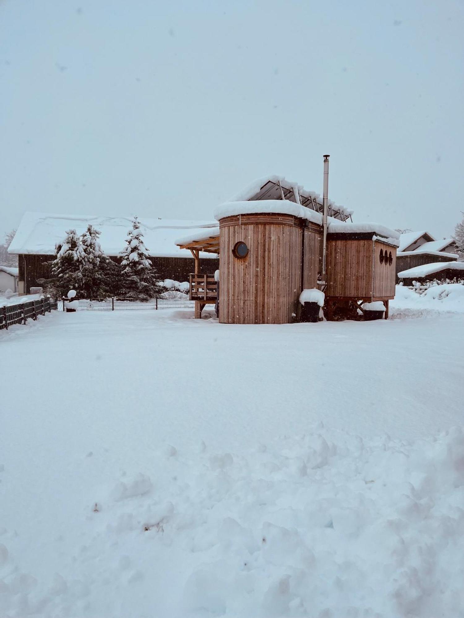 Wohnwagon Paul - Autarkie Erleben! - Tiny House Villa Oberschneiding Exterior foto